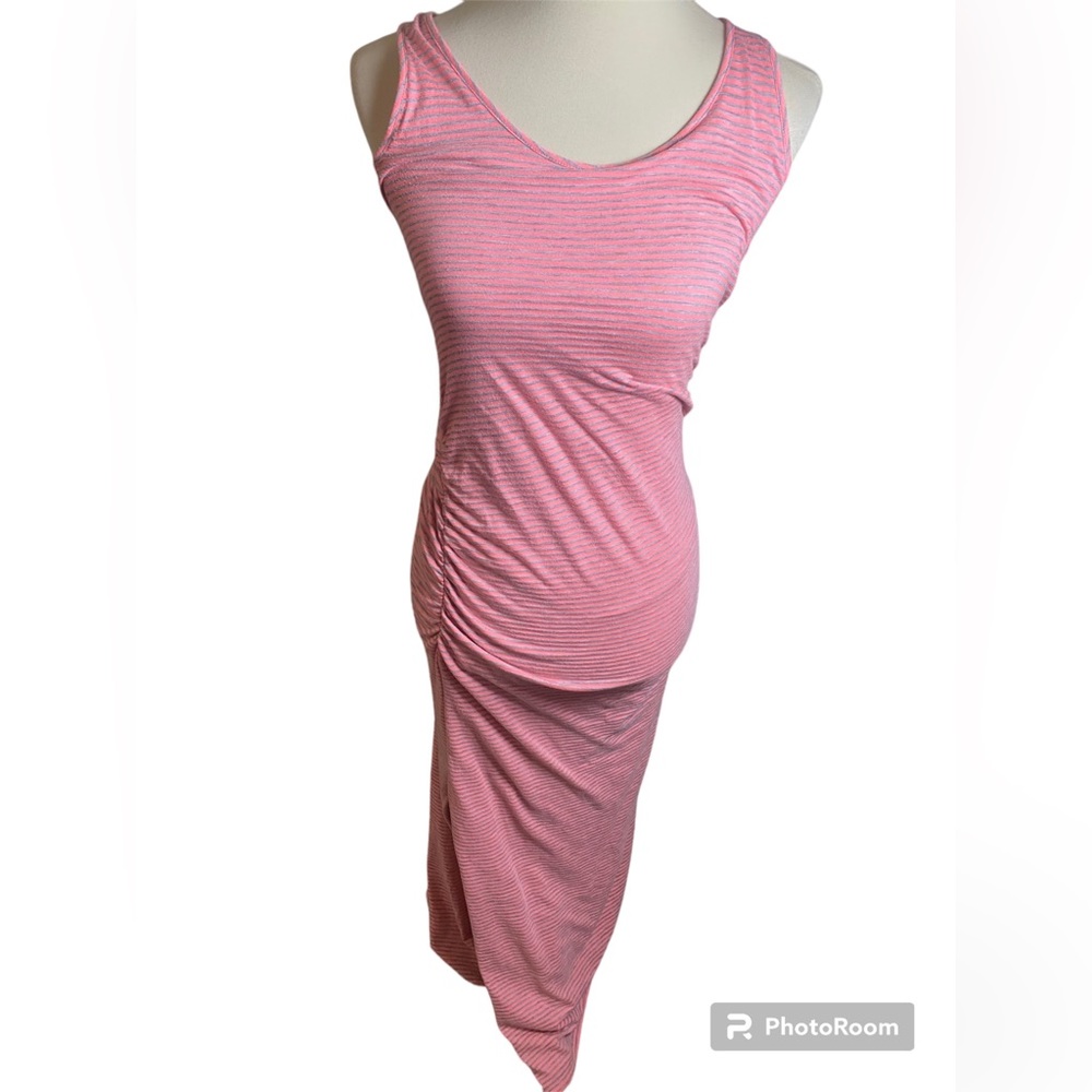 Victorias Secret Striped Jersey Maxi Dress